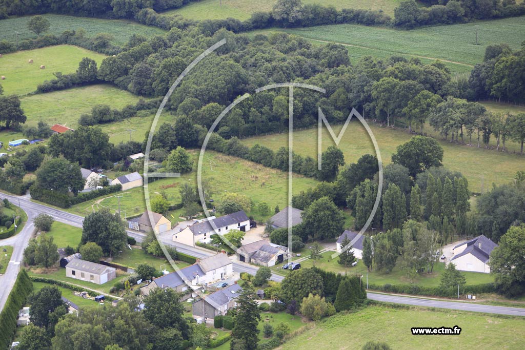 Photo arienne de Notre-Dame-des-Landes (l'pine)