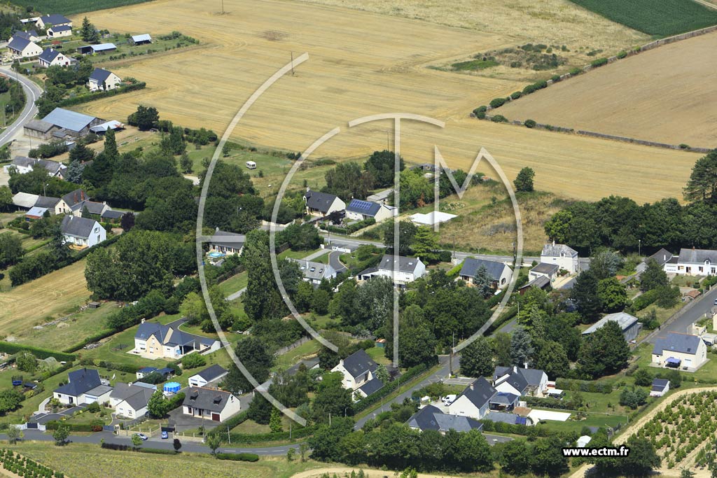Photo arienne de Saint-Mars-du-Dsert (la Brangerie)
