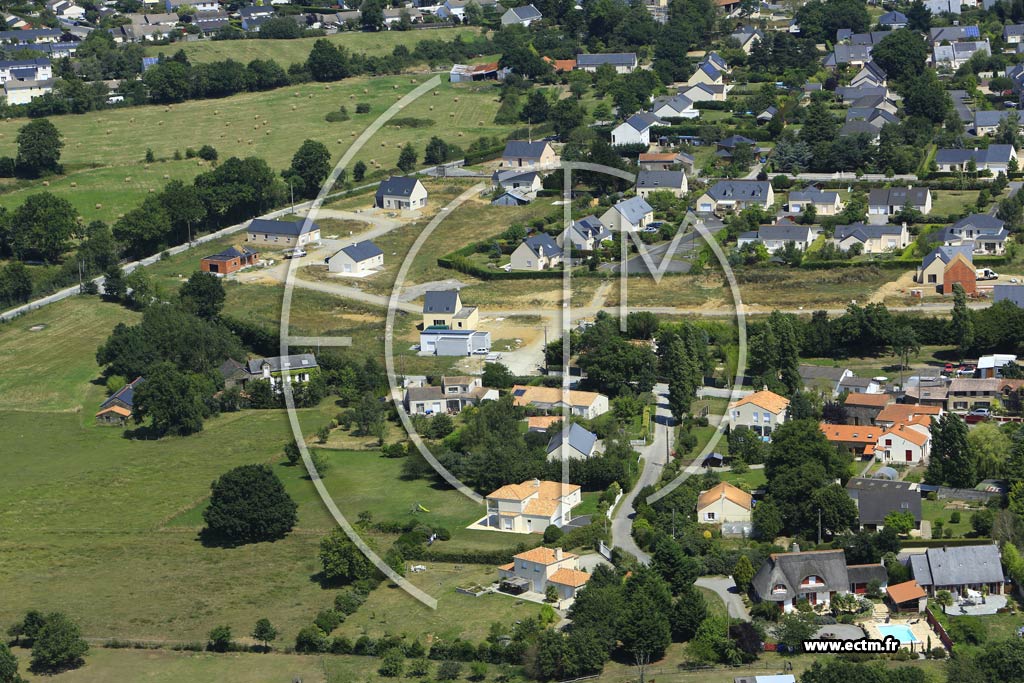 Photo arienne de Saint-Mars-du-Dsert (la Verdire)