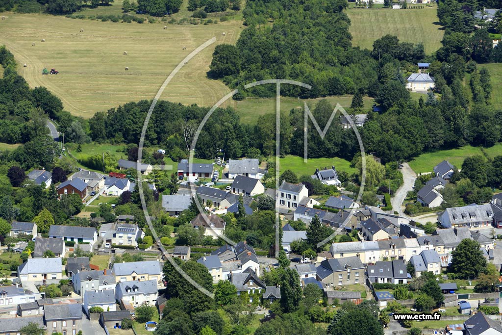 Photo arienne de Saint-Mars-du-Dsert (Quartier du le Ptis Pigeaud)