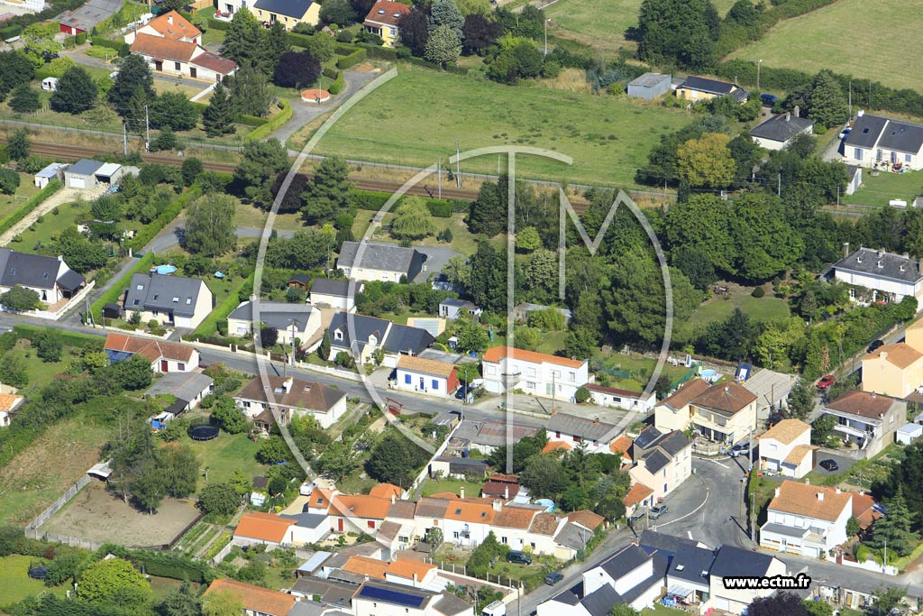 Photo arienne de Sainte-Luce-sur-Loire (la Bournire)