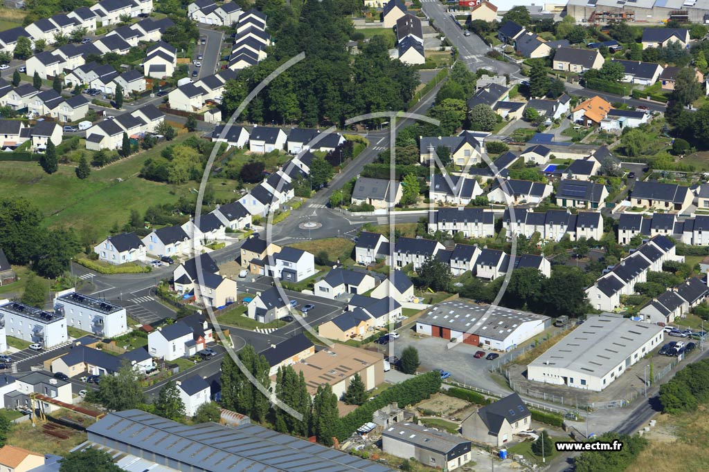 Photo arienne de Sainte-Luce-sur-Loire (le Plessis Maillard)