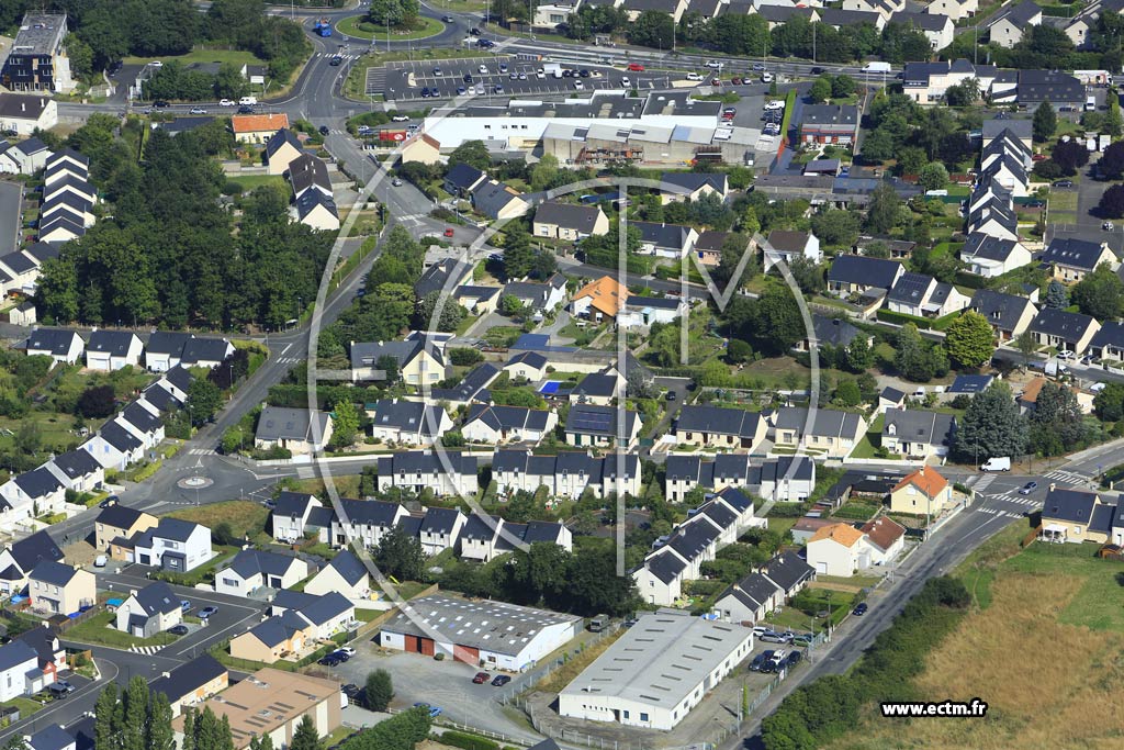 Photo arienne de Sainte-Luce-sur-Loire (le Plessis Maillard)