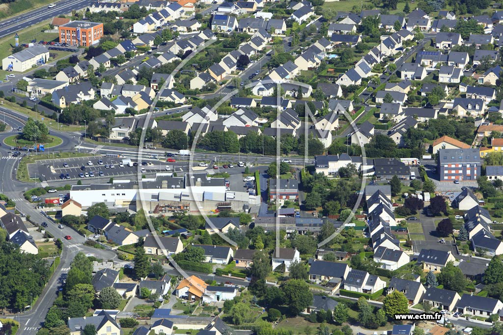 Photo arienne de Sainte-Luce-sur-Loire (le Plessis Maillard)