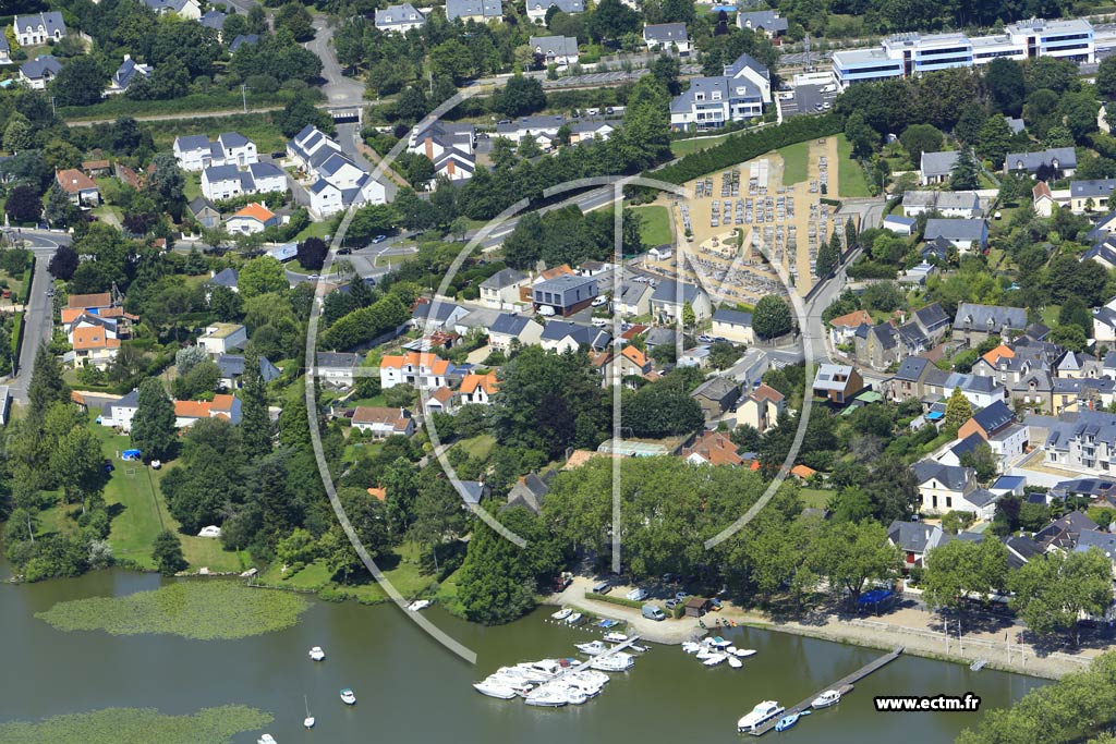 Photo arienne de Suc-sur-Erdre (Centre)