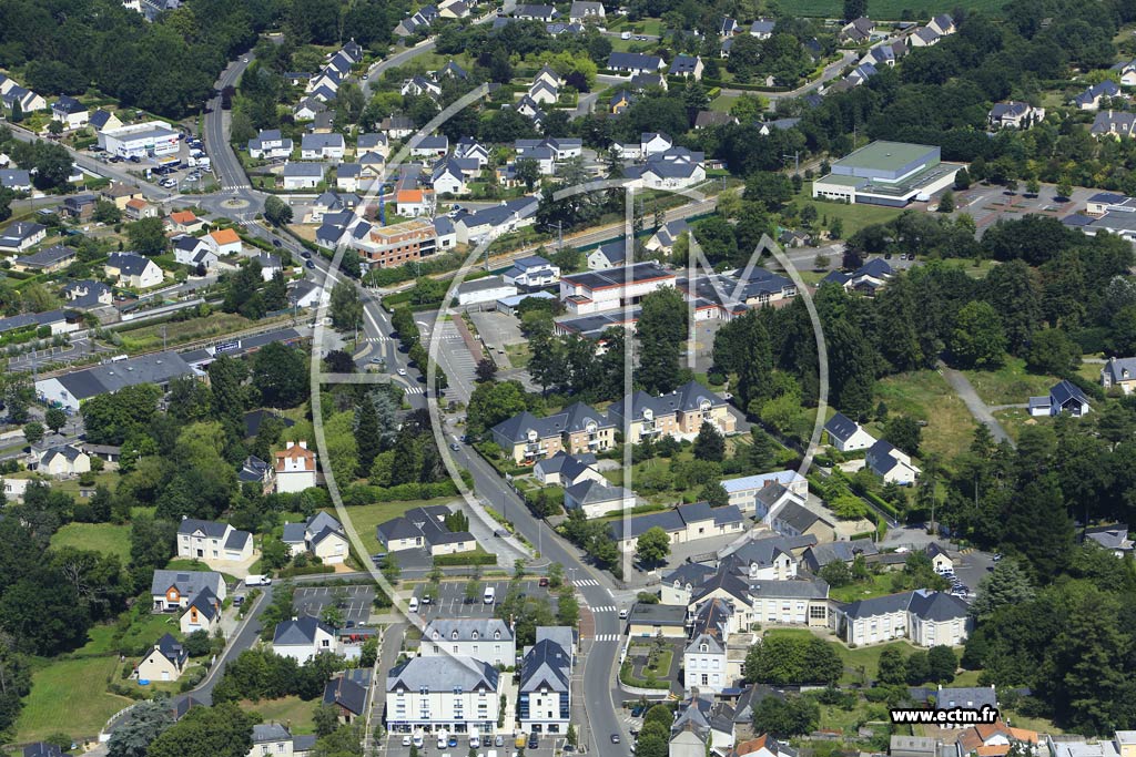 Photo arienne de Suc-sur-Erdre (Centre)
