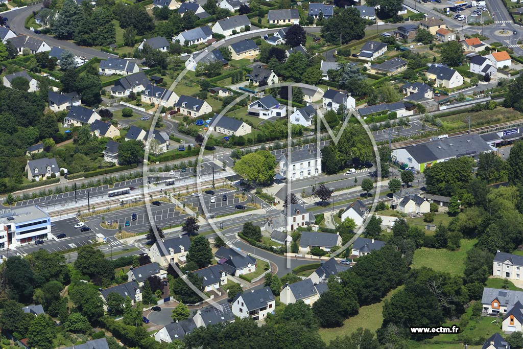 Photo arienne de Suc-sur-Erdre (Centre)