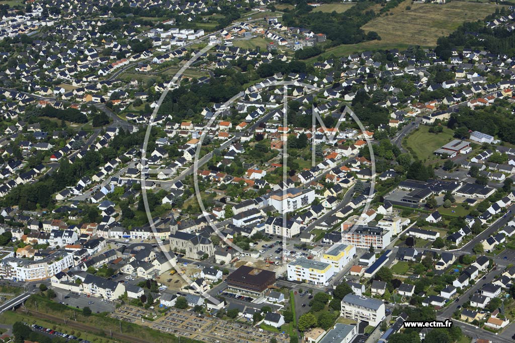 Photo arienne de Thouar-sur-Loire (Centre)