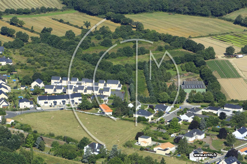 Photo arienne de Thouar-sur-Loire (l'Hermitage)