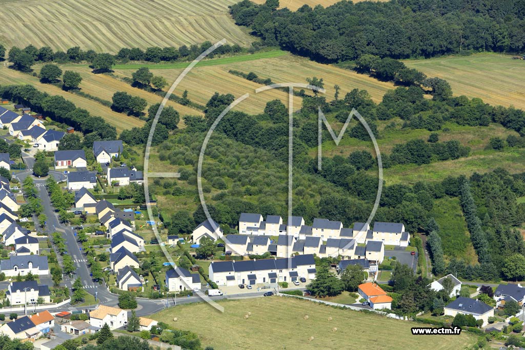 Photo arienne de Thouar-sur-Loire (l'Hermitage)