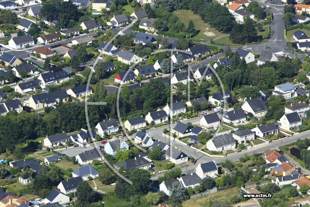 Photo arienne de Thouar-sur-Loire (la Hulonnire)