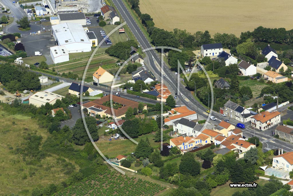 Photo arienne de Thouar-sur-Loire (le Chemin Nantais)