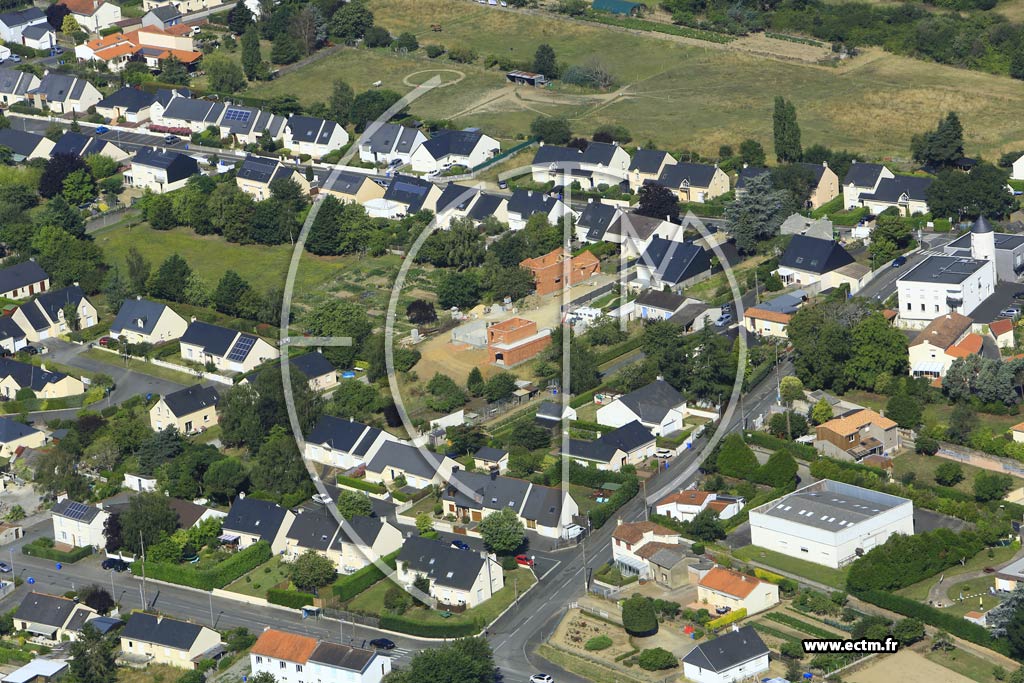 Photo arienne de Thouar-sur-Loire (les Chalonges)