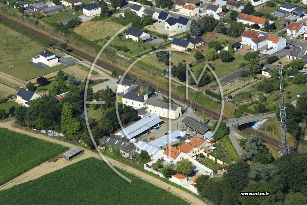 Photo arienne de Thouar-sur-Loire (les Rues)