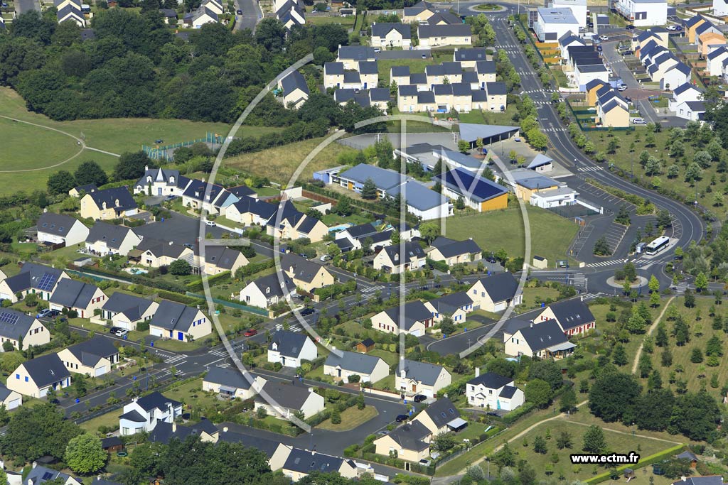 Photo arienne de Thouar-sur-Loire (Quartier de la Coule Verte)