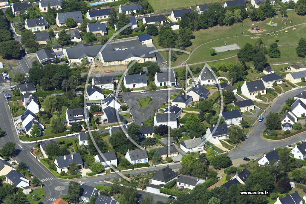 Photo arienne de Thouar-sur-Loire (Quartier de la Coule Verte)