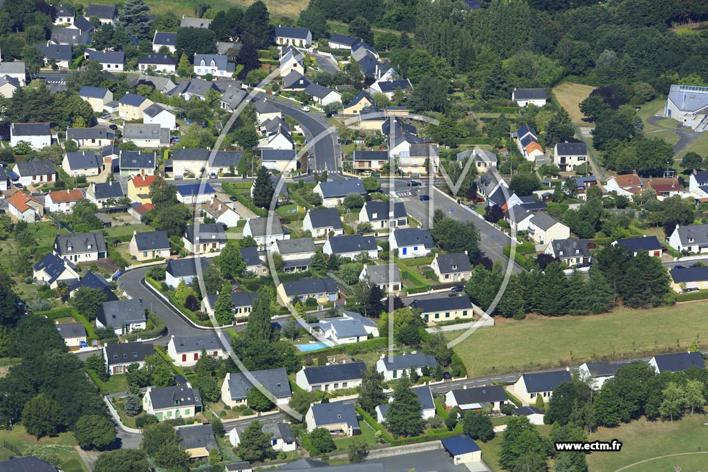 Photo arienne de Thouar-sur-Loire (Quartier de la Coule Verte)