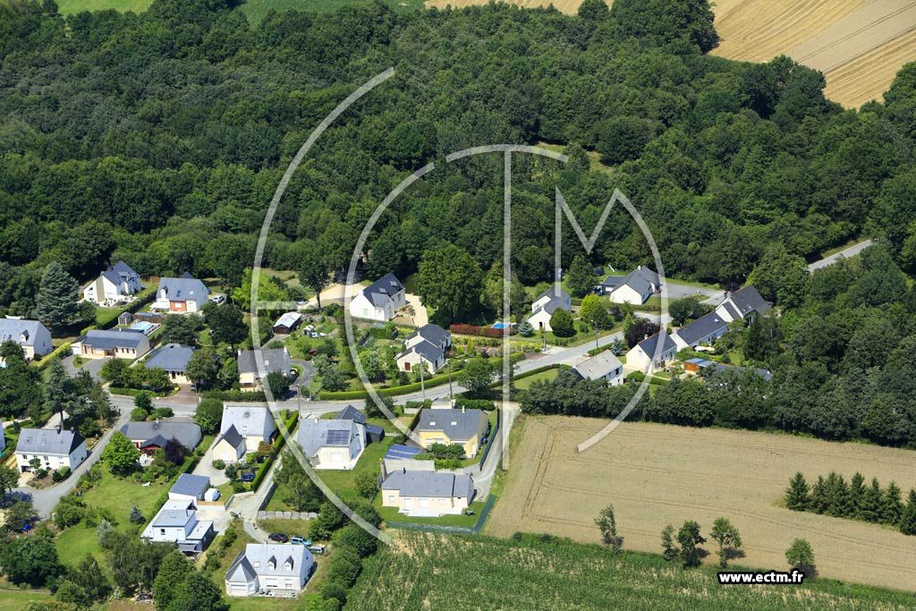 Photo arienne de Treillires (la Baclais)