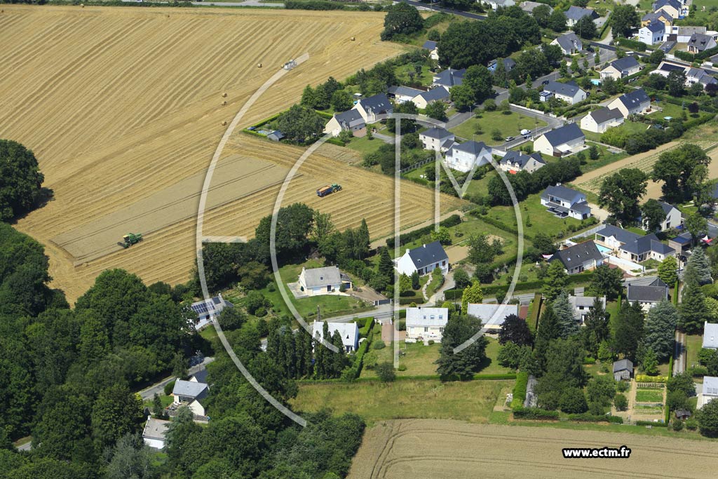 Photo arienne de Treillires (la Rinais)