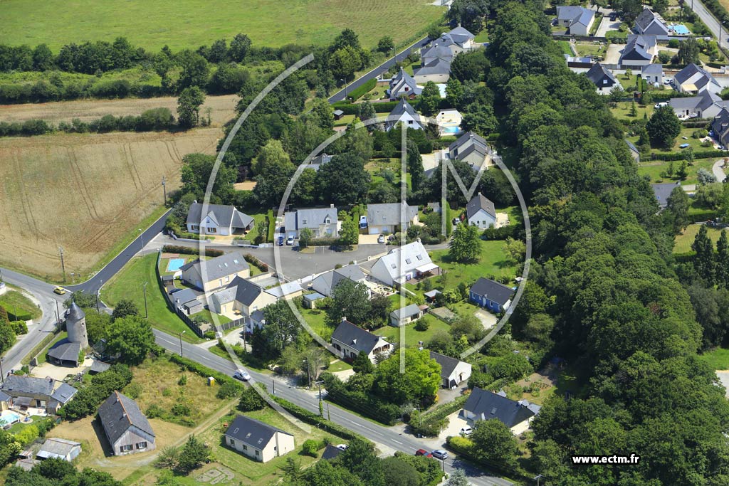 Photo arienne de Treillires (le Moulin Laurent)