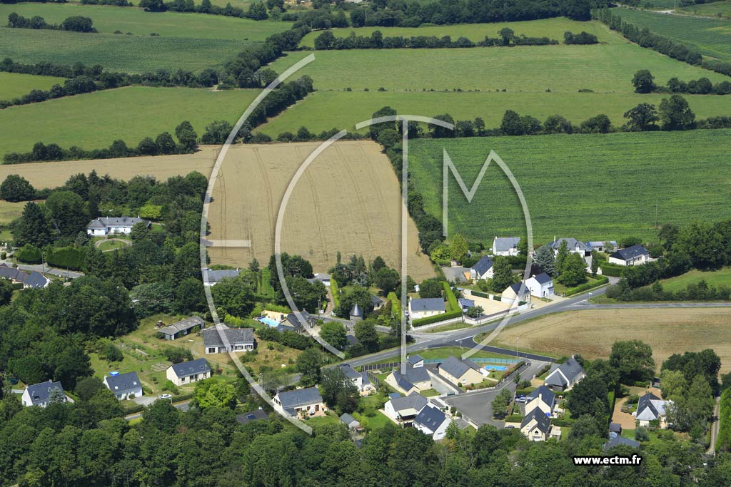 Photo arienne de Treillires (le Moulin Laurent)