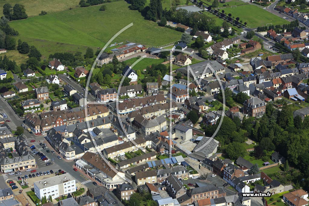 Photo arienne de Blangy-sur-Bresle (Centre)