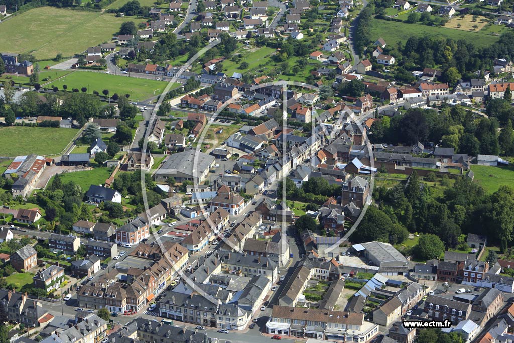 Photo arienne de Blangy-sur-Bresle (Centre)