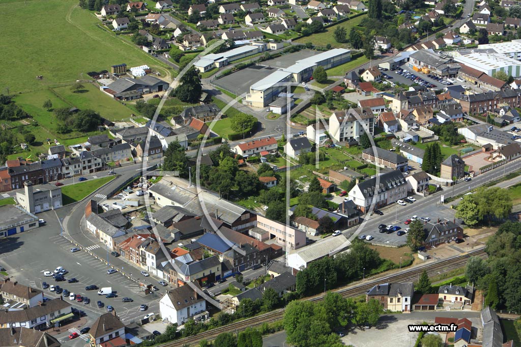 Photo arienne de Blangy-sur-Bresle (Centre)