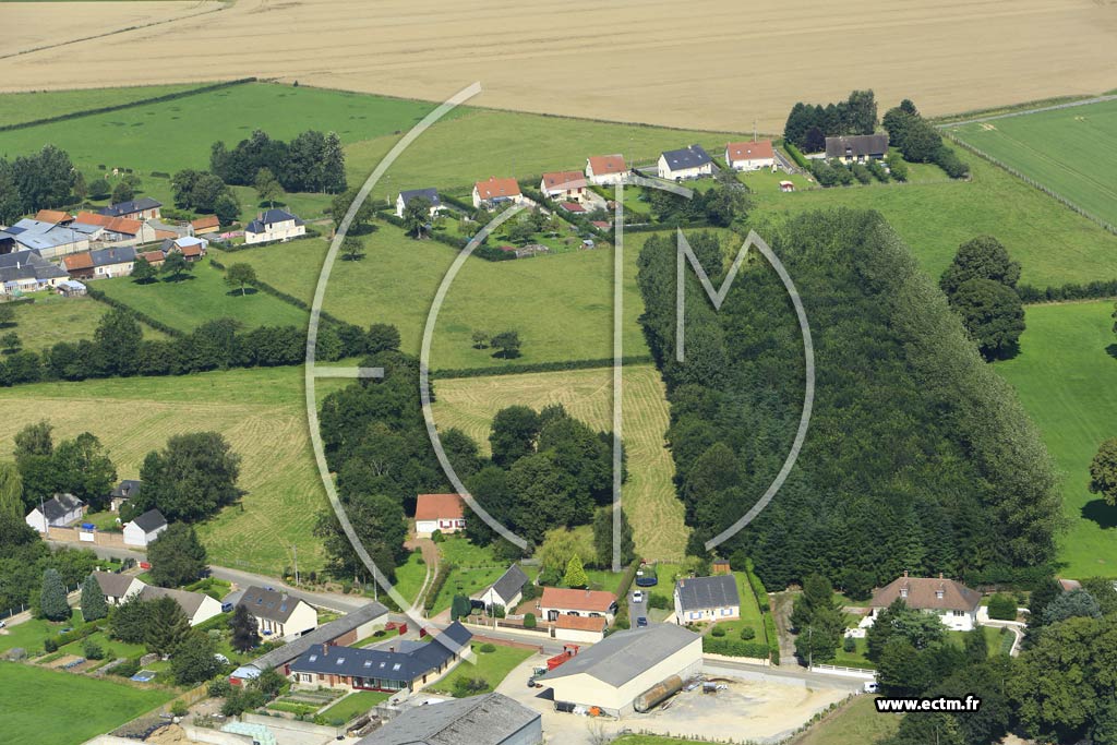 Photo arienne de Bouillancourt-en-Sry