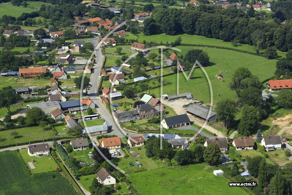 Photo arienne de Bouillancourt-en-Sry