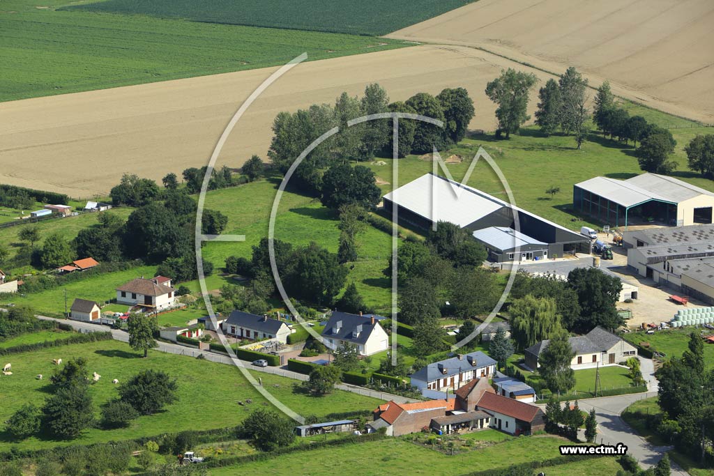 Photo arienne de Bouillancourt-en-Sry