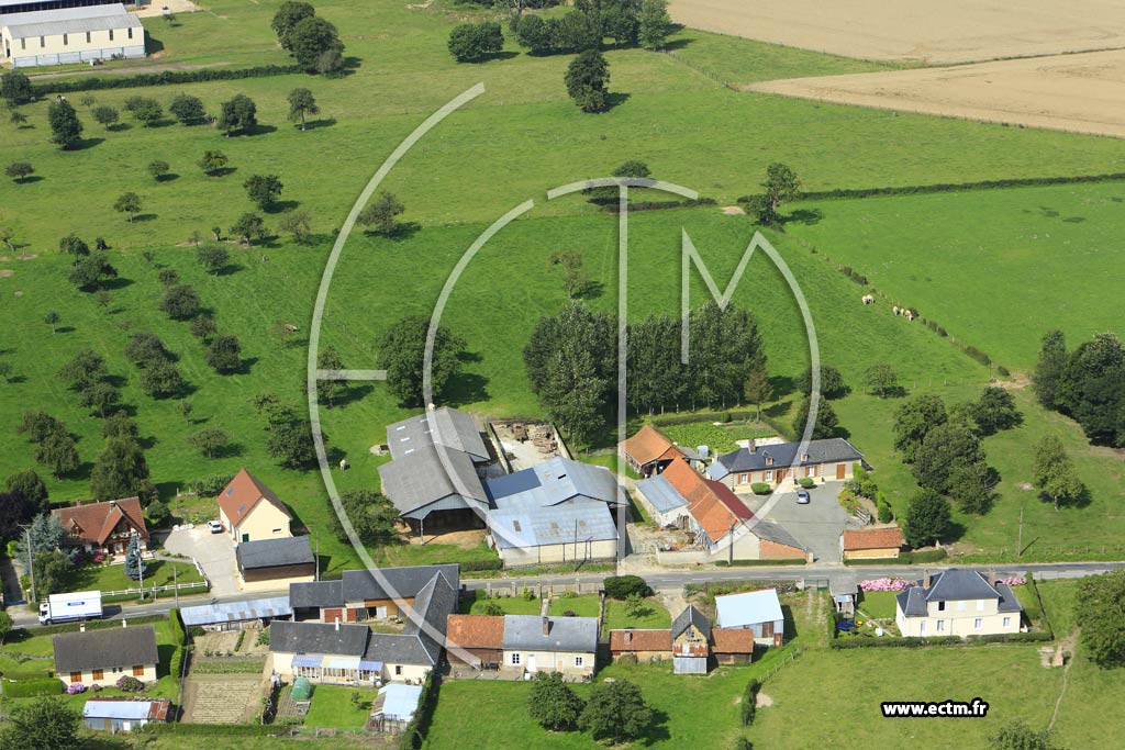 Photo arienne de Bouillancourt-en-Sry