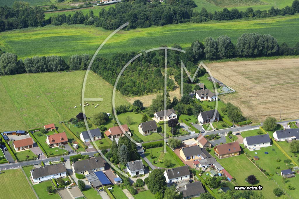 Photo arienne de Bouttencourt (Ansennes)