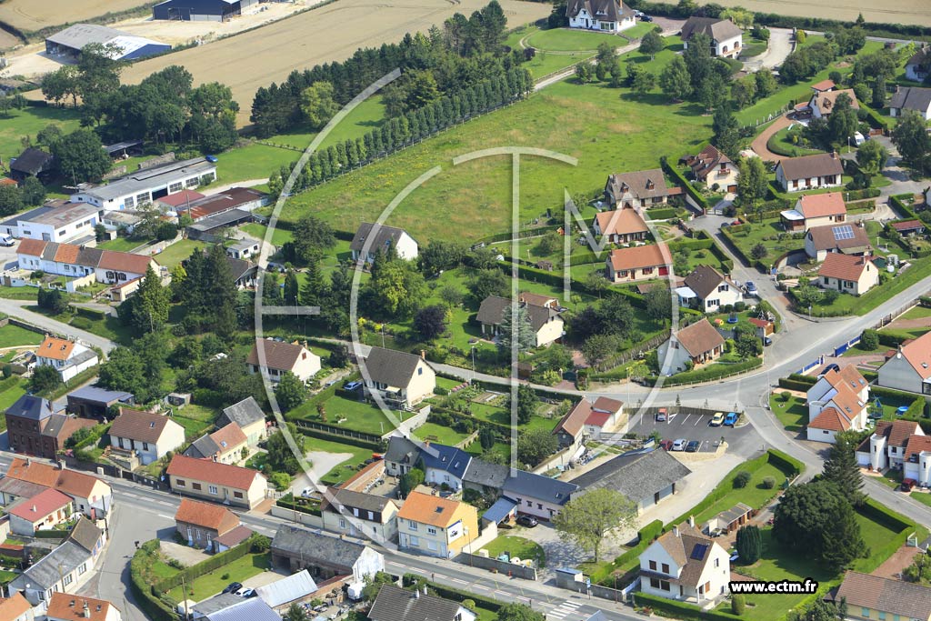 Photo arienne de Bouvaincourt-sur-Bresle