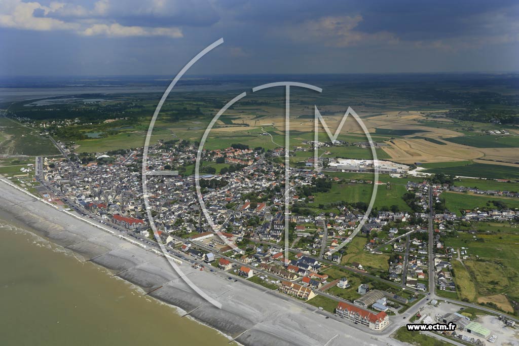 Photo arienne de Cayeux-sur-Mer