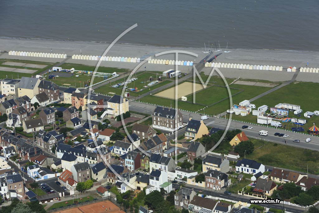 Photo arienne de Cayeux-sur-Mer (Centre)