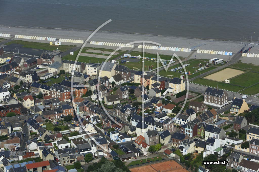 Photo arienne de Cayeux-sur-Mer (Centre)