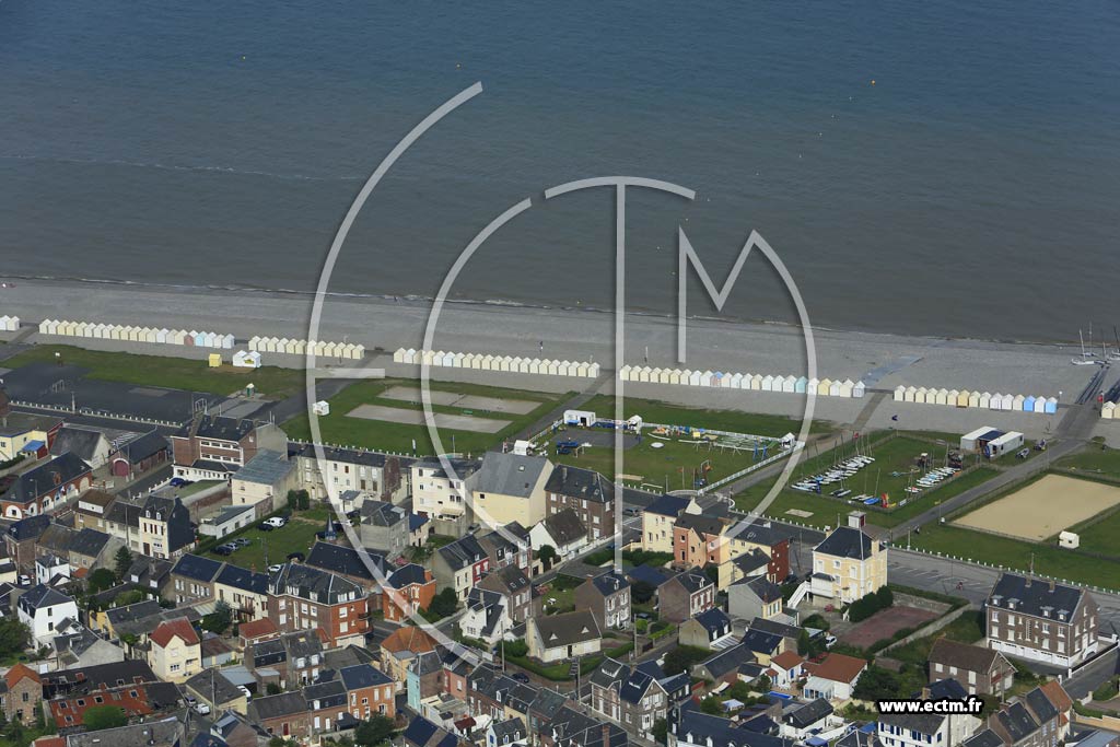 Photo arienne de Cayeux-sur-Mer (Centre)