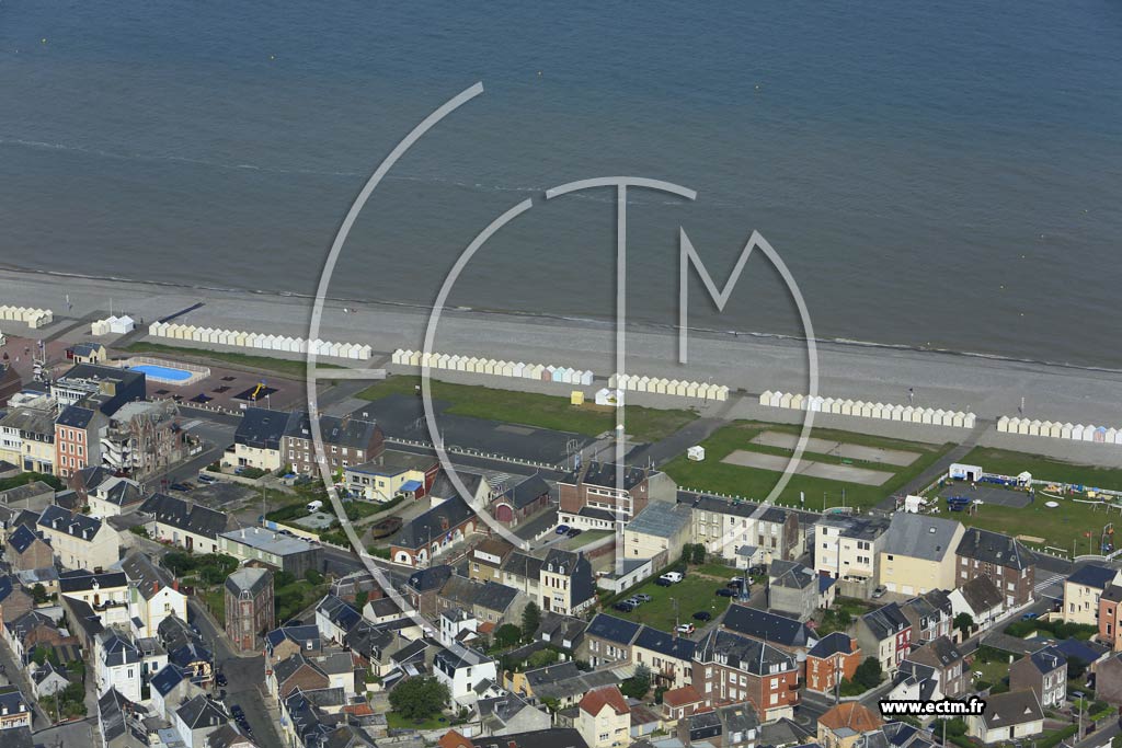 Photo arienne de Cayeux-sur-Mer (Centre)