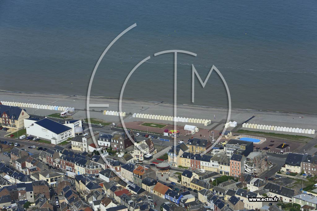 Photo arienne de Cayeux-sur-Mer (Centre)