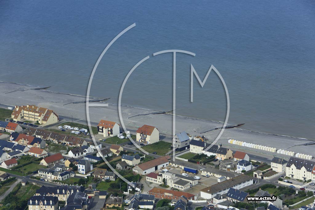 Photo arienne de Cayeux-sur-Mer (Centre)