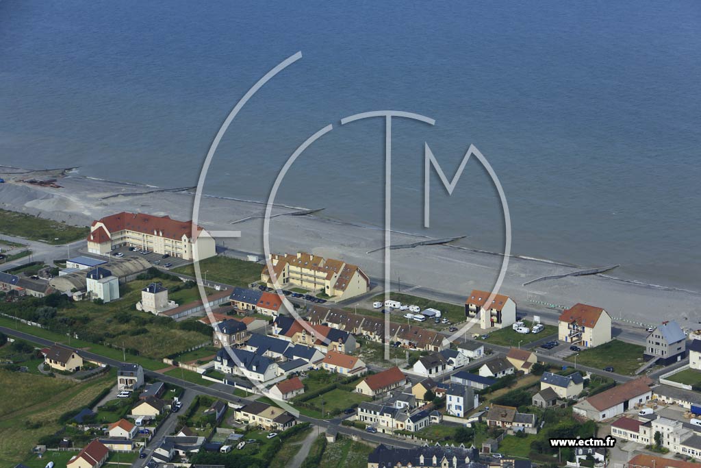 Photo arienne de Cayeux-sur-Mer (Centre)