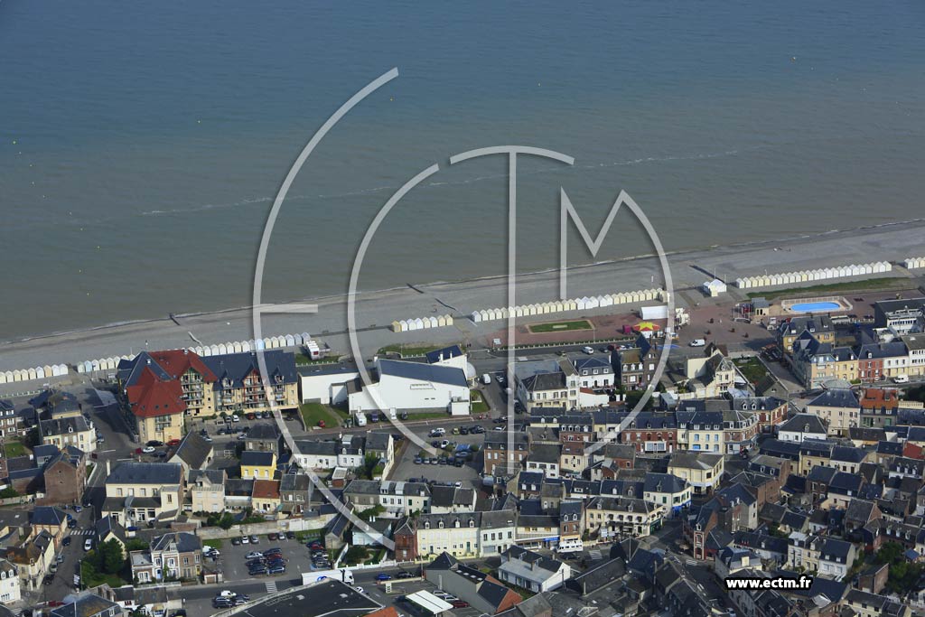 Photo arienne de Cayeux-sur-Mer (Centre)