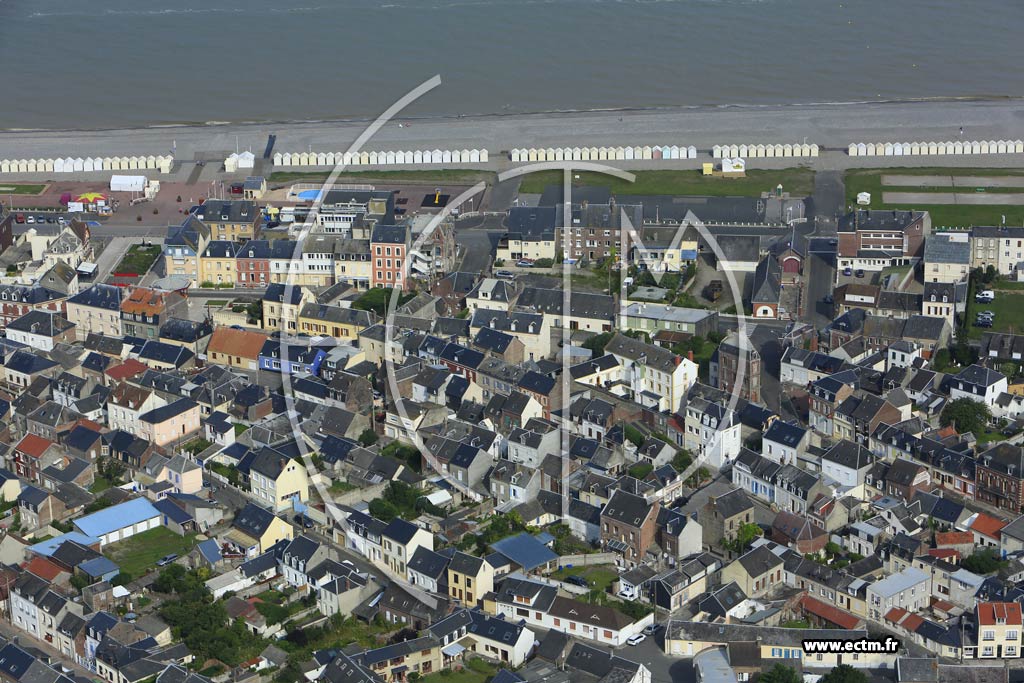 Photo arienne de Cayeux-sur-Mer (Centre)