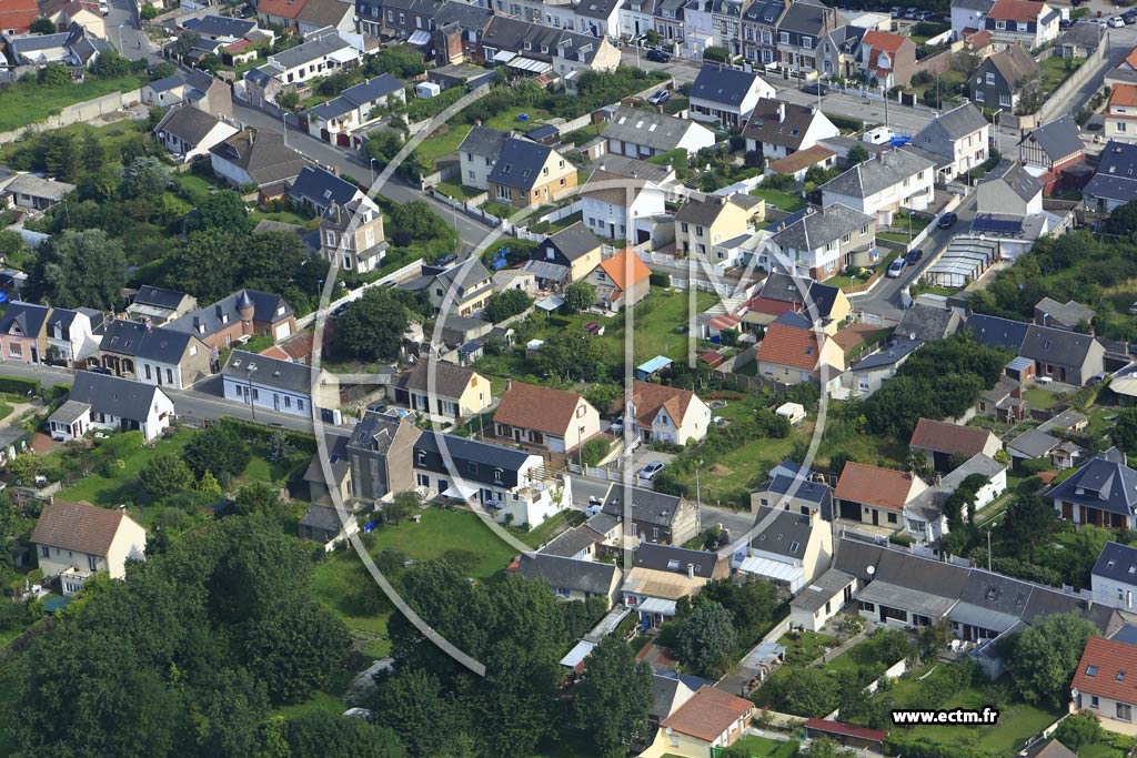 Photo arienne de Cayeux-sur-Mer (Centre)