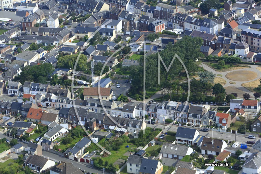 Photo arienne de Cayeux-sur-Mer (Centre)