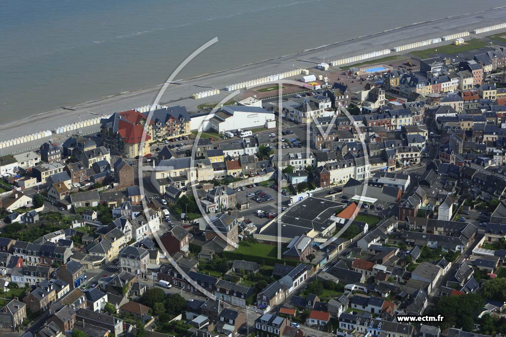 Photo arienne de Cayeux-sur-Mer (Centre)
