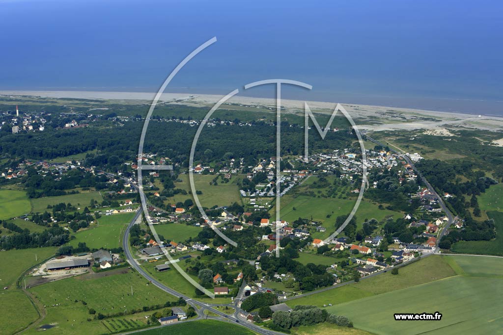 Photo arienne de Cayeux-sur-Mer (la Mollire d'Aval)