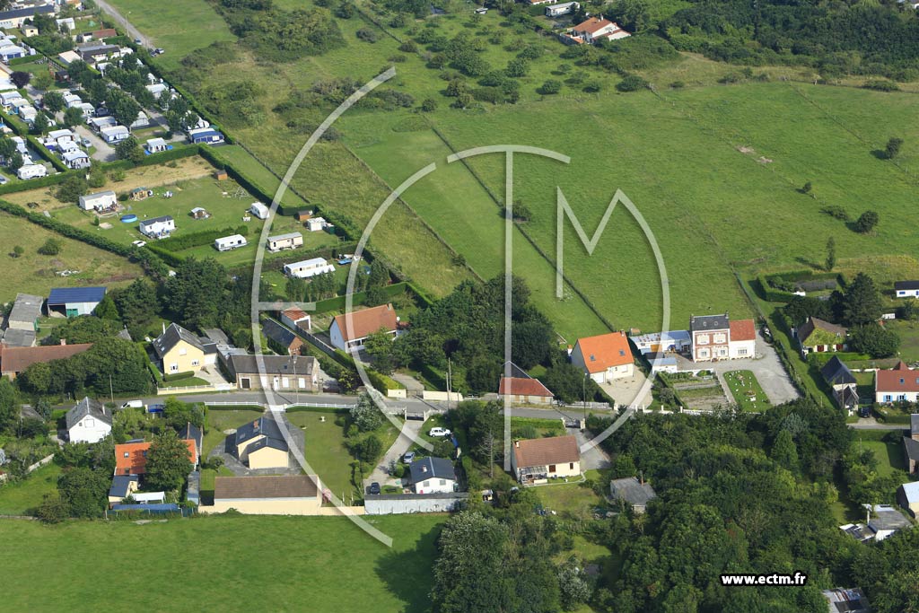 Photo arienne de Cayeux-sur-Mer (la Mollire d'Aval)