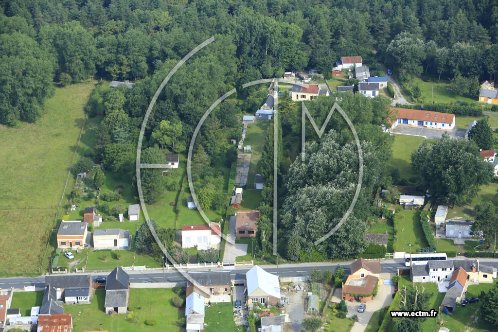 Photo arienne de Cayeux-sur-Mer (la Mollire d'Aval)